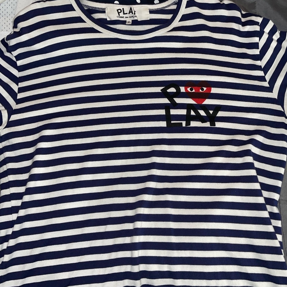 Comme des Garçons PLAY Striped T-Shirt